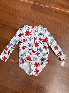 Carter's Long Sleeve Rash Guard Swimsuit - 9M
